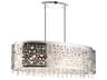 CWI Lighting Bubbles 11-Light Stainless Steel Island Pendant