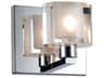 CWI Lighting Tina 1-Light Chrome Wall Sconce