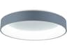 CWI Lighting Arenal Gray Round Flush Mount
