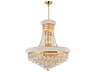 CWI Lighting Empire 14-Light Gold Traditional Chandelier