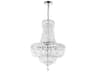 CWI Lighting Stefania 20-Light Chrome Traditional Empire Chandelier