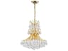 CWI Lighting Princess 8-Light Gold Traditional Chandelier