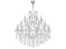 CWI Lighting Maria Theresa 33-Light Chrome Traditional Candelabra Chandelier