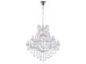 CWI Lighting Maria Theresa 41-Light Chrome Traditional Candelabra Chandelier