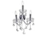CWI Lighting Maria Theresa 3-Light Chrome Traditional Vanity Light