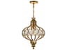 CWI Lighting Altair 1-Light Antique Bronze Traditional Mini Pendant