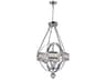 CWI Lighting Arkansas 4-Light Chrome Traditional Globe Chandelier