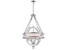 CWI Lighting Arkansas 4-Light Chrome Traditional Globe Chandelier