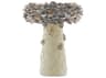 Currey & Company Oyster Shell Medium Bird Bath