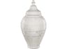 Currey & Company Virginal Antique White Jar