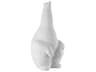 Currey & Company Yarmouth White Bear Sculpture
