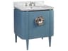 Currey & Company Briallen 30" Textured Blue Vanity