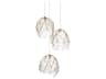 Currey & Company Banyan 3-Light Antique Brass Mini Pendant