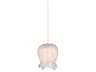 Currey & Company Polpo 1-Light White Silver Mini Pendant