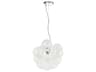 Dainolite Charlize 3-Light Polished Chrome Globe Pendant