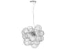 Dainolite Charlize 6-Light Polished Chrome Globe Pendant