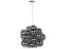 Dainolite Comet 6-Light Polished Chrome Globe Sputnik Chandelier