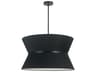 Dainolite Caterine 4-Light Matte Black Pendant