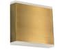 Dainolite Emery 2-Light Aged Brass Wall Sconce