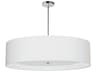 Dainolite Helena 4-Light Polished Chrome White Pendant