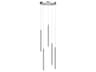 Dainolite Sanya 5-Light Polished Chrome Linear Pendant
