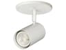 Dainolite Taylor 1-Light Matte White Cylinder Track & Rail Light