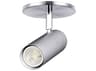 Dainolite Taylor 1-Light Satin Chrome Cylinder Track & Rail Light