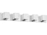Dainolite Verona 5-Light Polished Chrome Vanity Light