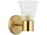Dainolite Vienna 1-Light Aged Brass Wall Sconce