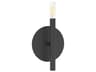 Dainolite Wand 1-Light Matte Black Wall Sconce