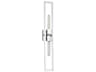 Dainolite Wisteria 2-Light Polished Chrome Wall Sconce
