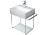Duravit Durasquare 21'' Freestanding Chrome Console