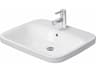 Duravit Durastyle 24'' Ceramic White High Gloss Undermount Sink with 1 Faucet hole