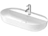 Duravit Luv 32'' White High Glos Washbowl Sink with 1 Faucet Holes