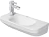 Duravit Durastyle 20'' Ceramic White High Gloss  Sink with 1 Left-Side Faucet hole