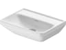 Duravit D-neo 18'' Ceramic White High Gloss Sink - With No Faucet hole