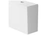Duravit Me By Starck 16'' Ceramic Dual Flush White Tank - 1.32 GPF