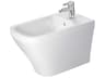 Duravit Durastyle 15'' White High Gloss Floor- Mounted Bidet with 1 Faucet hole