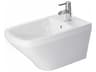 Duravit Durastyle 15'' White High Gloss Wall- Mounted Bidet with 1 Faucet hole
