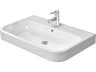 Duravit Happy D.2 32'' Ceramic White High Gloss Sink with 1 Faucet Hole