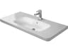 Duravit Durastyle 40'' Ceramic White High Gloss Sink with 1 Faucet Hole