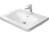 Duravit Durastyle 26'' Ceramic White High Gloss Sink with 1 Faucet Hole