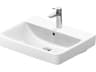 Duravit Duravit No.1 24'' Ceramic White High Gloss Wall-Mounted Sink with 1 Faucet Hole