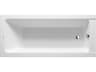 Duravit D-code 67'' Acrylic White Bathtub - Reversible Drain