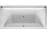 Duravit Starck 71'' Acrylic White Matt Drop-In Bathtub