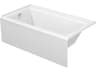 Duravit Architec 60'' White Bathtub - Left oriented drain