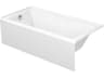 Duravit Architec 66'' White Bathtub - Left oriented drain
