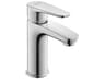 Duravit B.1 5'' Chrome High Gloss Single hole Faucet - Drain Kit Not Included