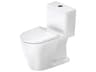 Duravit D-Neo 16'' White Dual Flush Two-Piece Toilet 1.32/0.92 GPF, Top Push Button