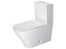 Duravit Durastyle 15'' Ceramic Dual Flush White High Gloss Two-Piece Toilet - HygieneGlaze
